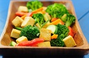 tofu com legumes